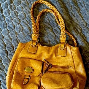 Small Rossetti handbag for everyday wear. Nice tan color.